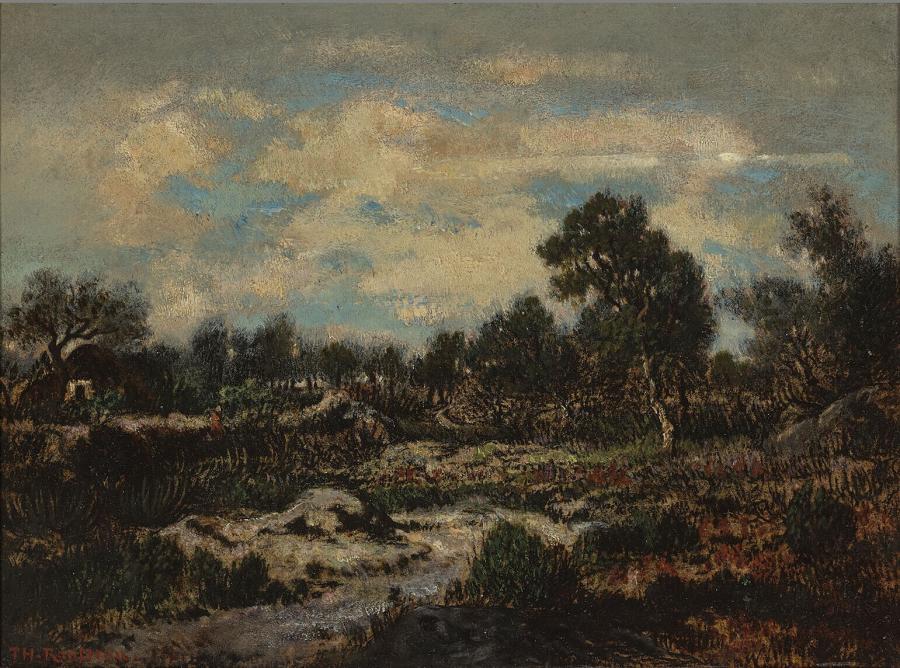 Landscape near Fontainebleau