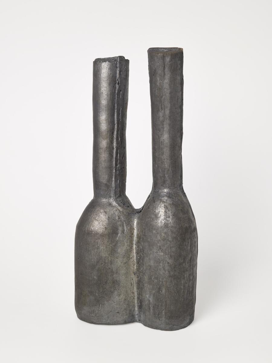 Still life of two bottle forms